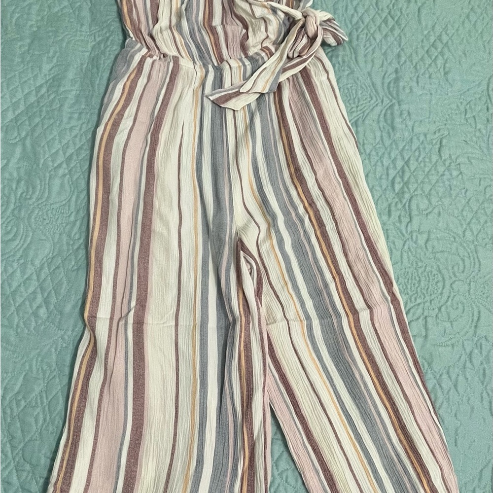 Mudd Multicolor Striped Jumpsuit